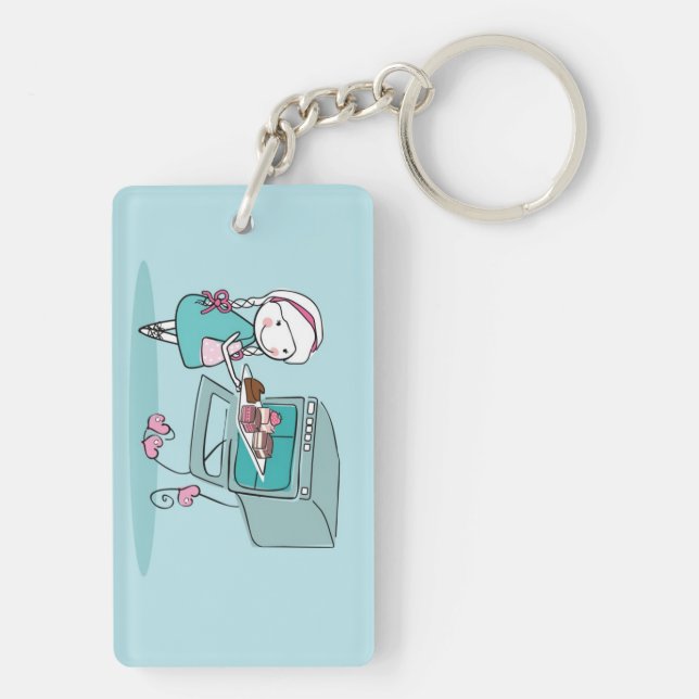 Baking Key Ring (Back)
