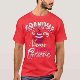 Baking Lover Funny Grandmother Baker Grandma   516 T-Shirt