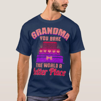 Baking Lover Funny Grandmother Baker Grandma   520 T-Shirt