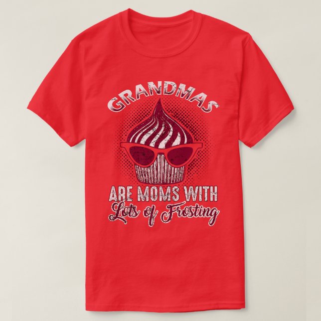 Baking Lover Funny Grandmother Baker Grandma   530 T-Shirt (Design Front)