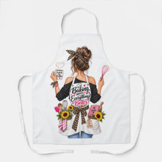 Baking Makes Everything Better | Funny Baking Love Apron