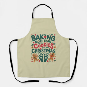 Baking More Than Cookies This Christmas Pregnancy Apron