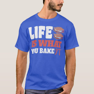 Baking Motif for Cake and Cookie bakers  580 T-Shirt
