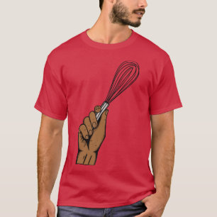 Baking Muffins Cookie Cupcakes Whisk Whisking Bak T-Shirt
