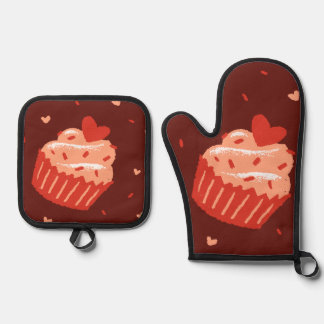 Baking Oven Mitt & Pot Holder Set