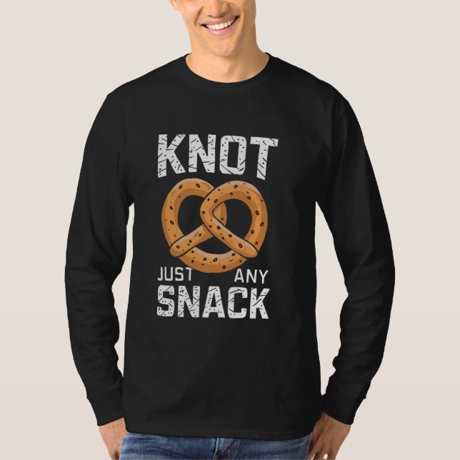 Baking Pretzel German Bread Making Bakery Baker Br T-Shirt (Front)