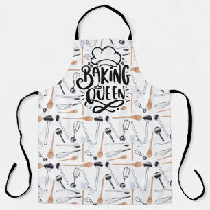 Baking Queen All Over Print Apron