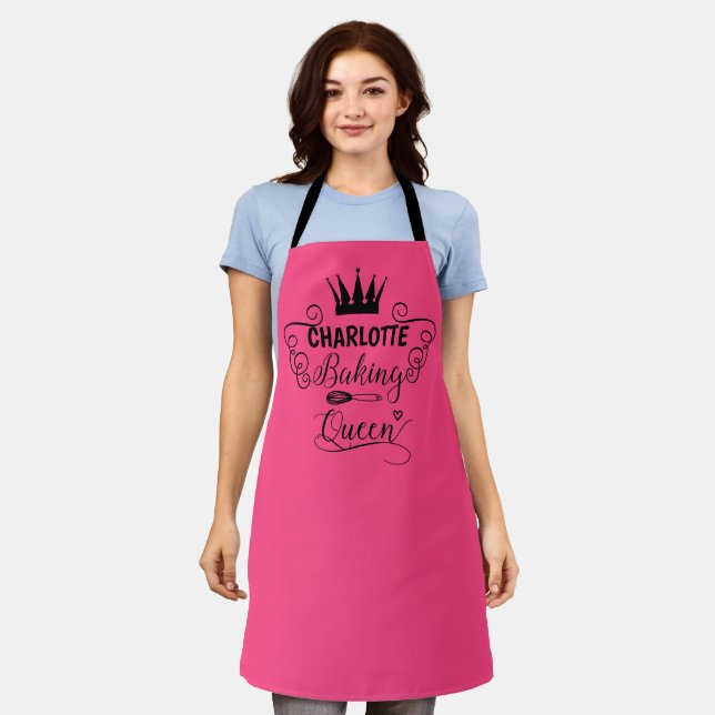 Baking Queen! Apron (Worn)