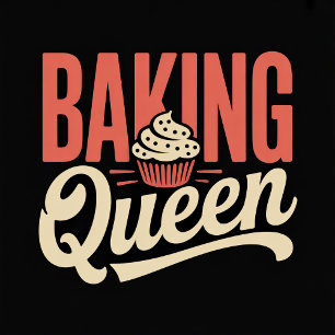 Baking Queen Apron – Fun Gift for Bakers and Chefs