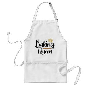 Baking Queen // Fun Baking Quote Standard Apron