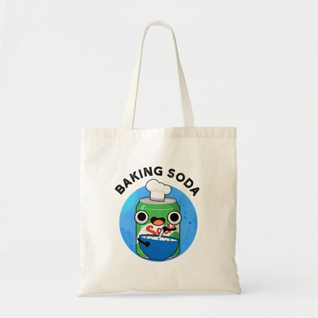 Baking Soda Funny Soda Pop Pun  Tote Bag (Front)