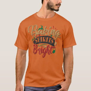 Baking Spirit Bright Doughnut Christmas Tree Xmas  T-Shirt