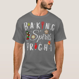 Baking Spirit Bright Doughnut Christmas Tree Xmas T-Shirt