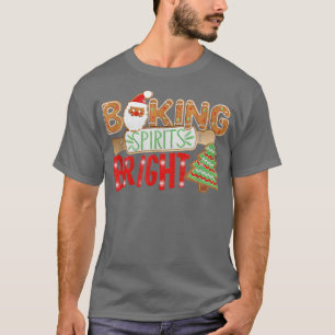 Baking Spirit Bright Doughnut Christmas Tree Xmas  T-Shirt