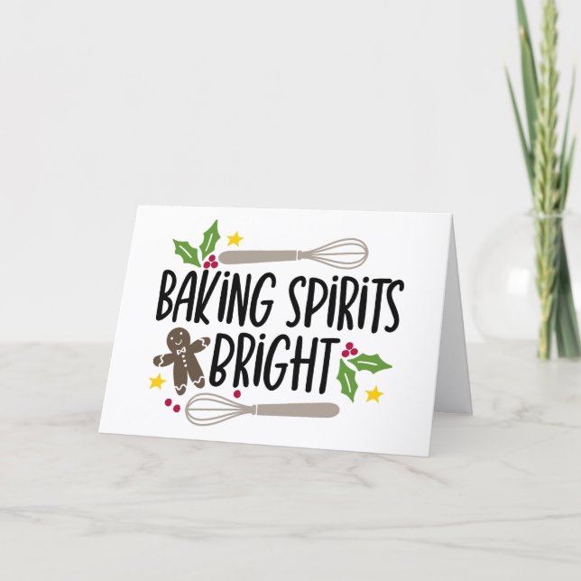 BAKING SPIRITS BRIGHT CARD (Front)