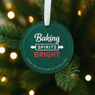 Baking Spirits Bright Christmas Acrylic Ornament