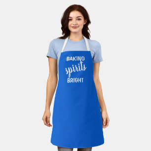 Baking Spirits Bright Christmas Apron