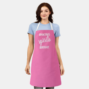 Baking Spirits Bright Christmas Apron