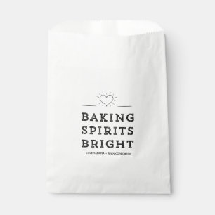 Baking Spirits Bright Cookie Exchange Christmas Favour Bags