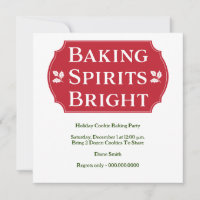 Baking Spirits Bright Cookie