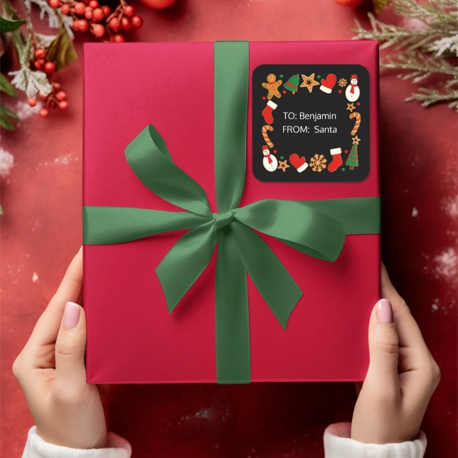 Baking Spirits Bright Custom Christmas Gift Tag (Creator Uploaded)
