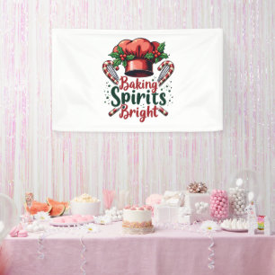 Baking Spirits Bright Funny Baking Chef Baker   Banner