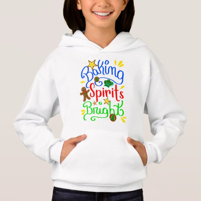 Baking Spirits Bright, Funny Christmas Festive (Front)