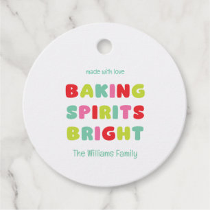 Baking Spirits Bright Gift Tags