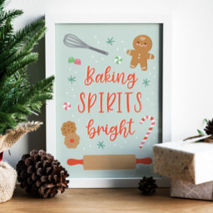 Baking Spirits Bright Poster