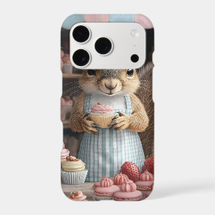 Baking Squirrel with Cupcake