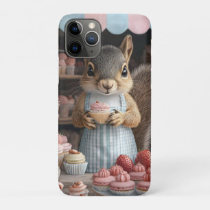 Baking Squirrel with Cupcake iPhone 11 Pro Case