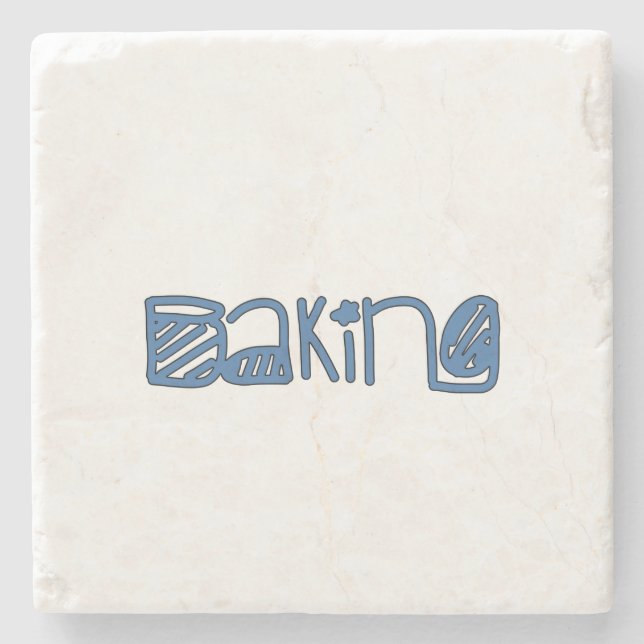 Baking Stone Coaster (Front)