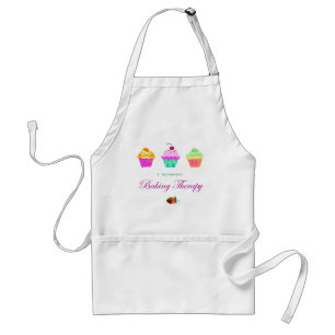 Baking Therapy Colourful Cupcake Apron