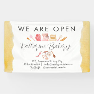 Baking Tools Bakery Pastry Chef  Banner