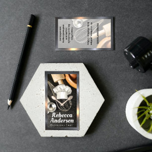 Baking Tools Chef Hat and Tools Business Card