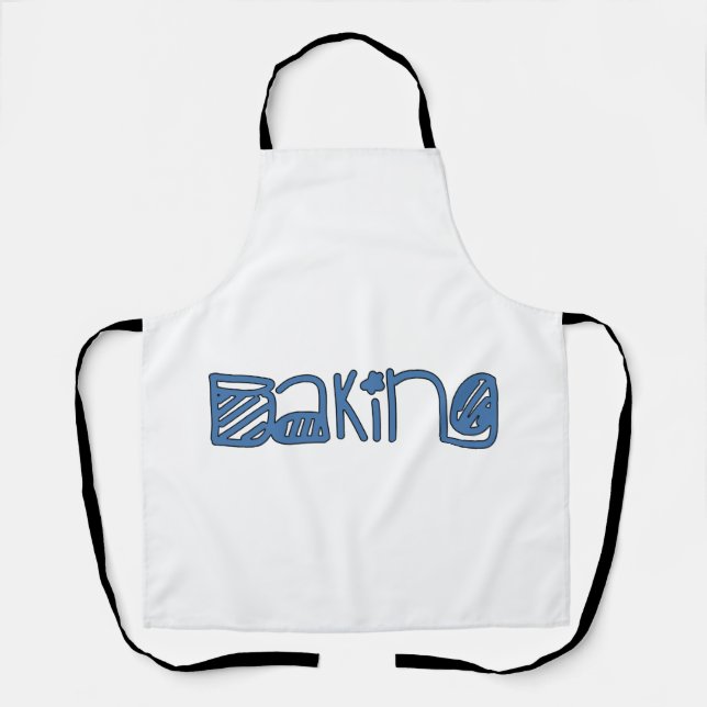 Baking Two-Tone Apron (Front)