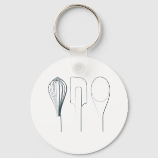 Baking Utensils Key Ring