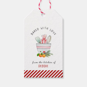 Baking Utensils Mixing Bowl Holiday Bakers Gift Tags