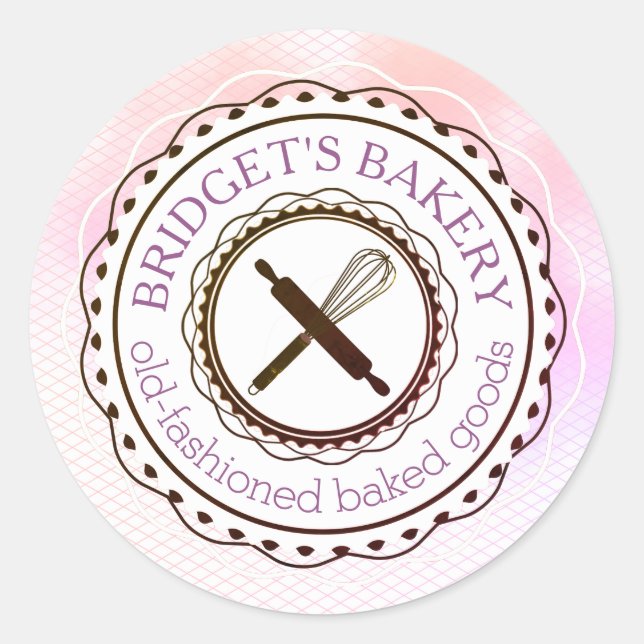 Baking utensils whisk from the kitchen of sticker (Front)