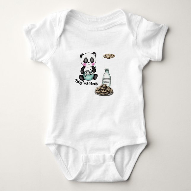 Baking With Mummy | Baby Bodysuit (Front)
