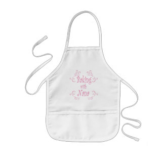 Baking with nana Kids apron