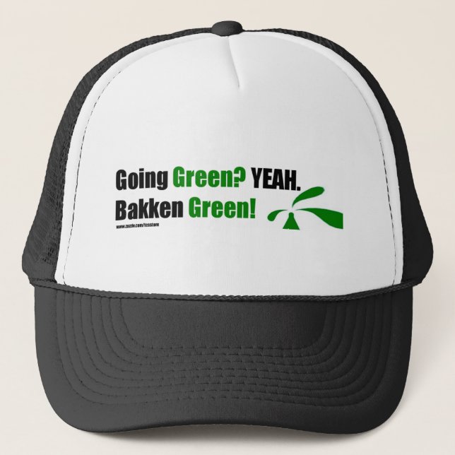 Bakken Green Cap (Front)