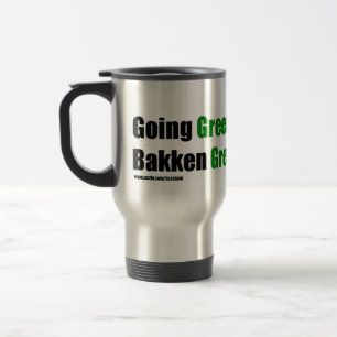 Bakken Green Travel Mug w/ website