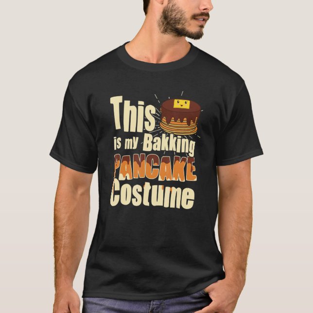 Bakking pancake costume     cute Pancake T-Shirt (Front)