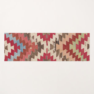 Baklava Chevron Star II // 18th Century Authentic Yoga Mat