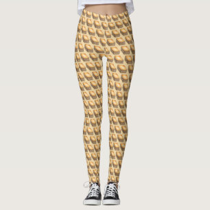 Baklava Sweet Filo Honey Dessert Pastry Greek Food Leggings