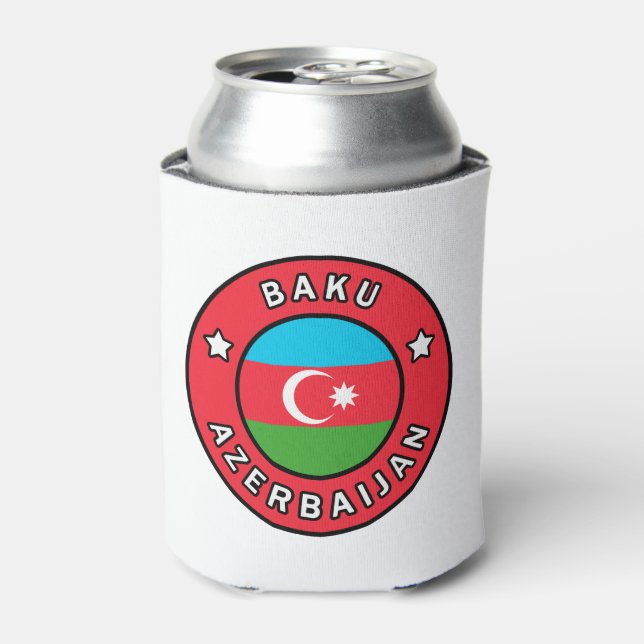 Baku Azerbaijan Can Cooler (Can Front)