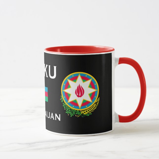 Baku* Azerbaijan Mug   Bakı Azərbaycan Fincan (Right)