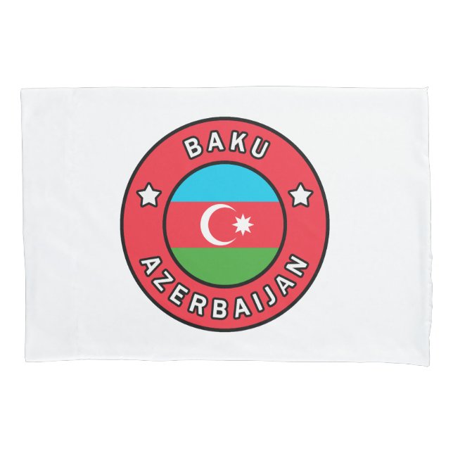 Baku Azerbaijan Pillowcase (Front)