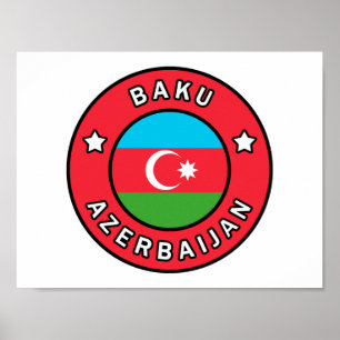 Baku Azerbaijan Poster